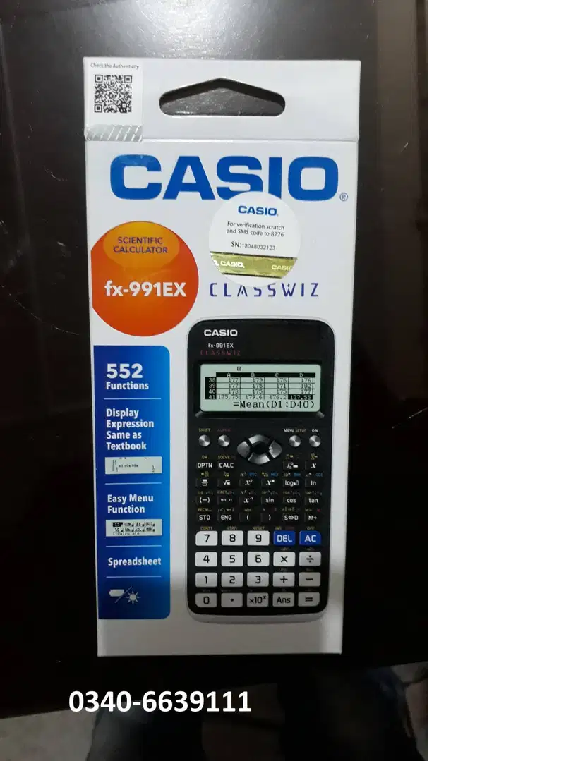 Original Casio Scientific Calculator