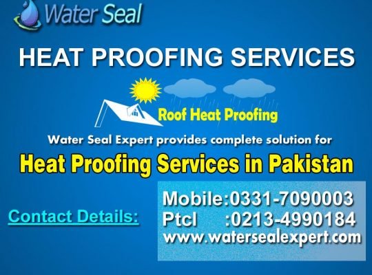 Heat Proofing Services in Karachi Pakistan