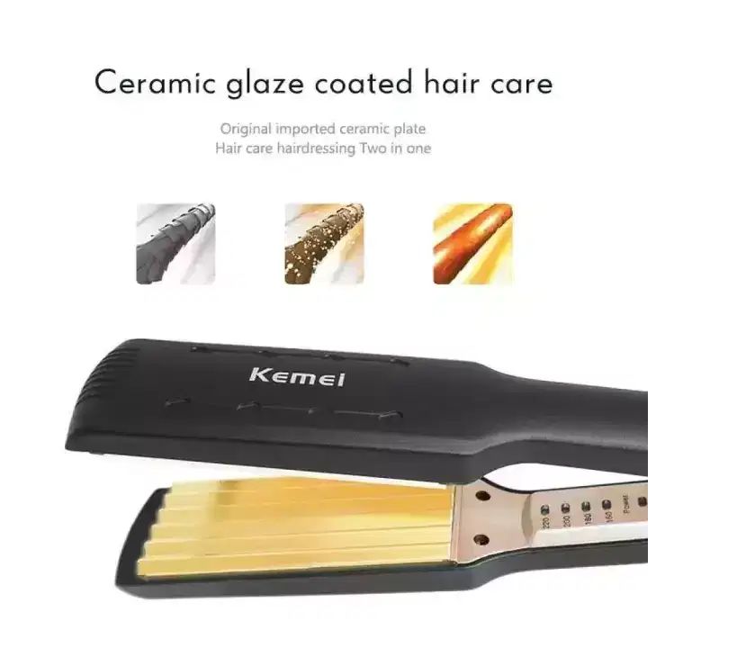 KEMEI-Professional Hair Crimper