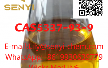Yellow Liquid with factory price CAS5337-93-9(Lily@senyi-chem.com)