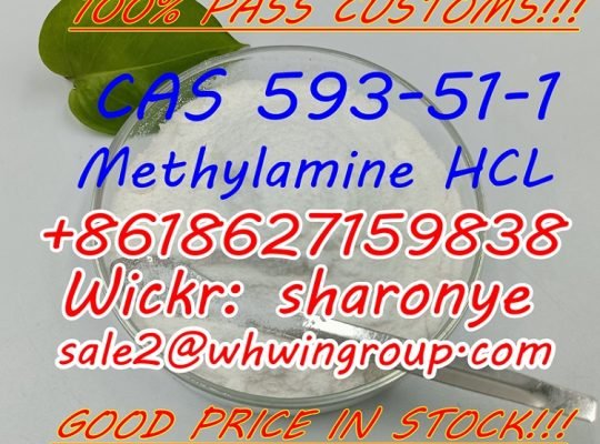 +8618627159838 Methylamine Hydrochloride CAS 593-51-1 Stable Supply