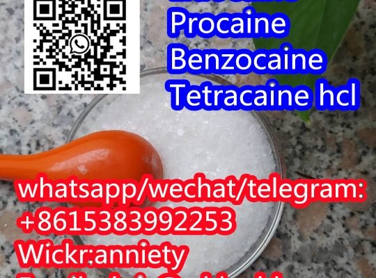 wickr: anniety Lidocaine Procaine Benzocaine Tetracaine hcl