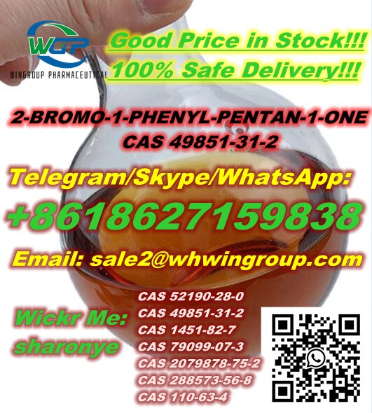 +8618627159838 Buy 2-BROMO-1-PHENYL-PENTAN-1-ONE CAS 49851-31-2