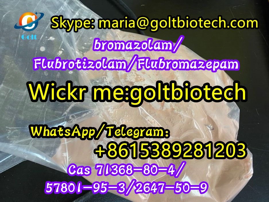 Bromonordiazepam bromazolam Flubrotizolam Flubromazepam Cas 1368-80-4/
