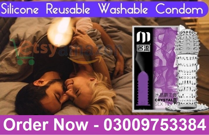 Silicone Penis Sleeve Condom In Faisalabad – 03009753384