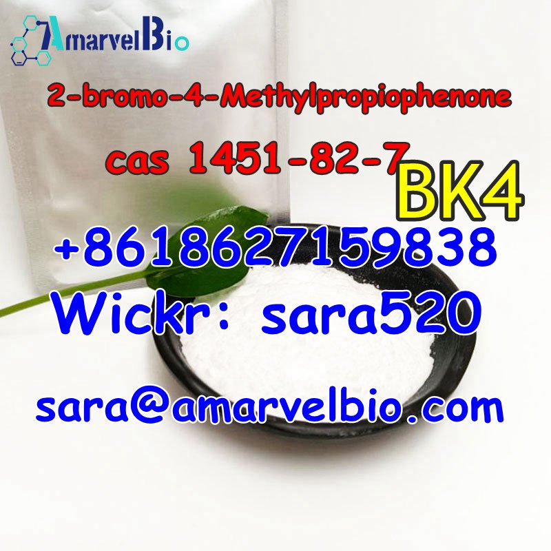 +8618627159838 BK4 CAS 1451-82-7 2-bromo-4-Methylpropiophenone