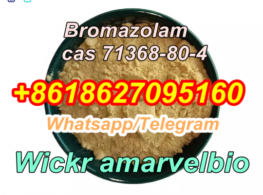 Factory Supply Bromazolam cas 71368-80-4 Wickr amarvelbio