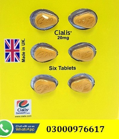 Cialis 6 Tablets in Dera Ghazi Khan -03000976617 -etsyherbal.com