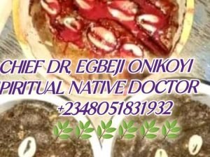 The powerful spiritual herbalist native doctor in Nigeria+2348051831932